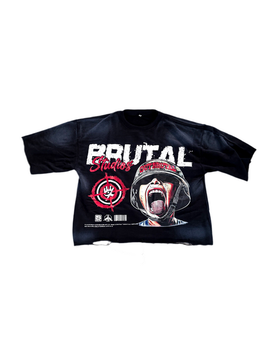 OutBrutal boxy fit tee