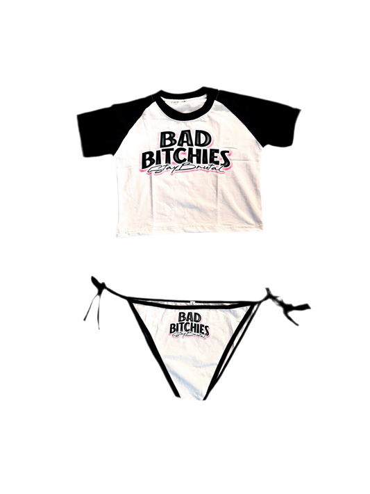 Bad bitchies stay brutal 2 piece