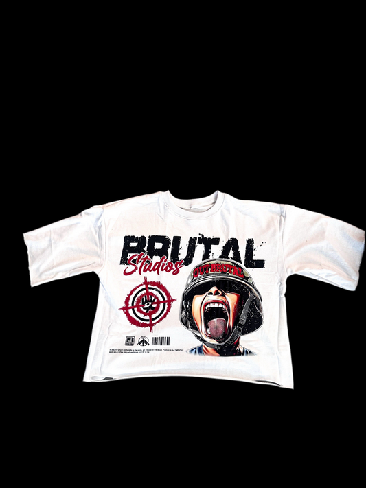 OutBrutal boxy fit tee